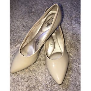 Nude Kitten Heels